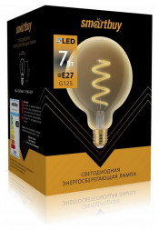 Лампа SMARTBUY (SBL-G125Art-7-30K-E27) 7W/3000/E27