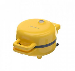 Электрическая вафельница MAXVI SM552P yellow