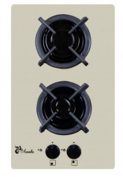 Варочная панель газовая ЛЫСЬВА GR0260G00 (ПГВ 23 К) кремовая