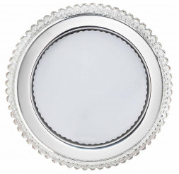 Светильник встраиваемый светодиодный СПУТНИК GX53 DECOR M прозрачный/хром