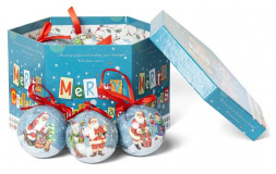 Набор ёлочных шаров WINTER GLADE Набор ёлочных шаров папье-маше, 14 шт. 7514G238