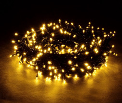 Электрогирлянды VEGAS 55068 Электрогирлянда Нить 200 теплых LED ламп 20м