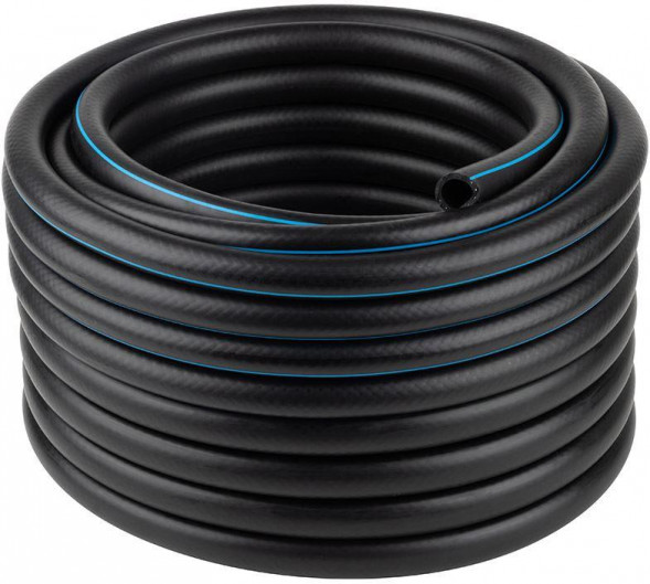 FORPLAST Шланг ТЭП черный, (арм) 1/2, 25м, в т/у (111083)