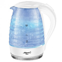 Чайник электрический ATLANTA ATH-2467 white (1,7л. стекло)