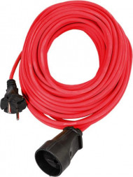 Удлинитель КОСМОС YSHKsm20m-1g(10A)S шнур 1 гнездо , 10А - 20 м , Красный