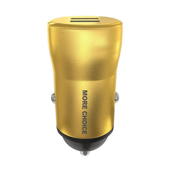 АЗУ MORE CHOICE (4627151192161) AC31 АЗУ 2USB 2.4A Gold