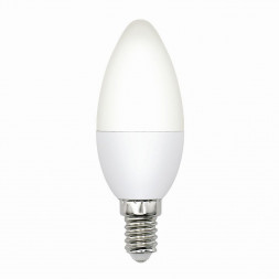 ЭЛЕКТРИКА VOLPE LED-C37-6W/4000K/E14/FR/SLS