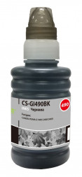 чернила для принтера CACTUS CS-GI490BK черный 100мл для CANON PIXMA G1400/G2400/G3400