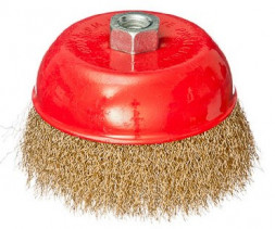 Щетка ЕРМАК 656-039 Щетка металл. для УШМ 125мм/М14 (чашка)