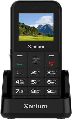 Телефон мобильный XENIUM X718 Black