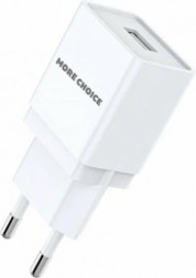 СЗУ MORE CHOICE (4627151190921) NC33i СЗУ 1USB 1A для Apple 8-pin White