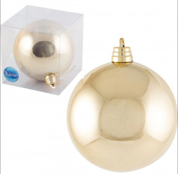 Новогодние Украшения ВОЛШЕБНАЯ СТРАНА Шар &quot;15&quot; золотой 5706