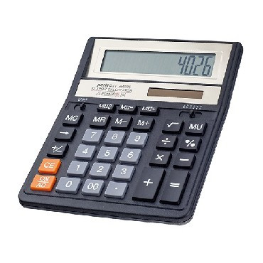 калькулятор PERFEO (PF-A4026) бухгалтерский, 12-разр. черный