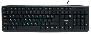 Клавиатура DIALOG KS-020U (USB) черный