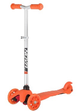 Самокат NOVATRACK 120H.DISCOKIDS.OR20 Кикборд оранжевый 140999