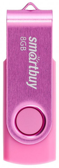 USB-флэш SMARTBUY (SB008GB2TWP) UFD 2.0 008GB Twist Pink розовый
