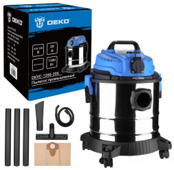 Пылесос промышленный DEKO DKVC-1200-20S, 1500 Вт 015-0031