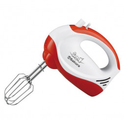 Миксер SAKURA SA-6311A бел/оранж