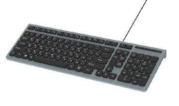 Клавиатура RITMIX RKB-400 серый