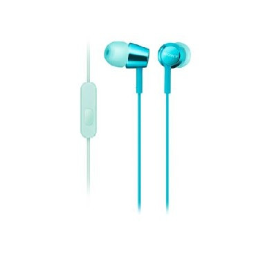 Наушники SONY MDR-EX155AP/L Цвет голубой