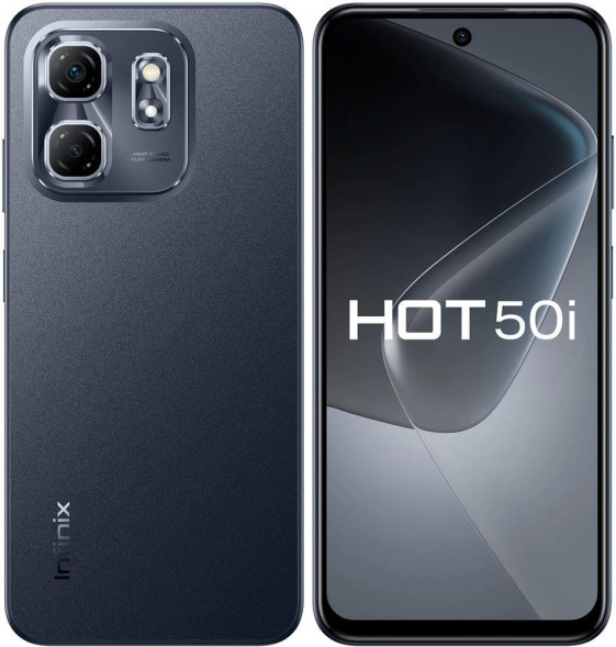 Смартфон INFINIX HOT 50i 4/128Gb Black (10060954)