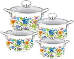 Набор кастрюль VELLEZZA VZ-1005WT