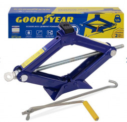 Домкрат GOODYEAR GY000911 GY-SJ-02 1,5 т 100-385 мм со съемной ручкой