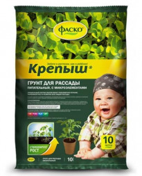 Торфяная продукция КРЕПЫШ Грунт рассадный 10л