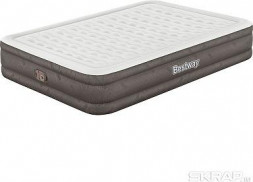 Матрас надувной BEST WAY Матрас надувной FORTECH QUEEN со встроенным электронасосом 203X152X36 см BESTWAY 69133