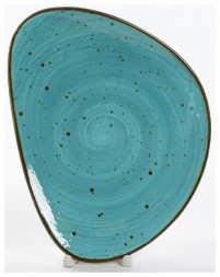 Тарелка SAMOLD 206-55052 ХОРЕКА БИРЮЗА, мелкая 260х200мм