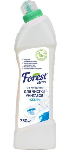 Гель для сантехники FOREST CLEAN Гель-концентрат для чистки унитазов &quot;Океан&quot; 750 мл