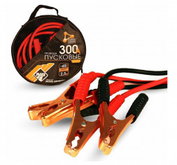 Провода пусковые NOVA BRIGHT-FUSION 300А морозостойкие, в сумке, 2.5м 46775