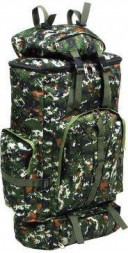 Рюкзак туристический РУССО ТУРИСТО Рюкзак туристический, 65 литров,80х35х18см, полиэстер (118-104)