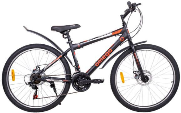 Велосипед МЕЧТА OMEGA 26''-16'' black-red-silver