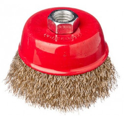 Щетка ЕРМАК 656-037 Щетка металл. для УШМ 75мм/М14 (чашка)