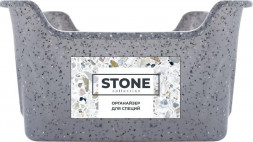 Органайзер SUGAR&amp;SPICE SE111010026 STONE для специй темный камень