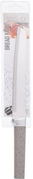 MALLONY Нож с рукояткой софт-тач MARMOLADA для хлеба, 20 см (108296)