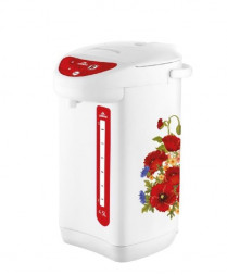 Термопот ДОБРЫНЯ DO-494 (4,5л) маки на белом х6