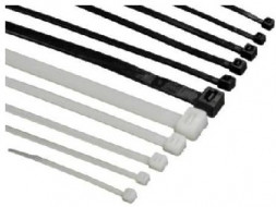 Крепеж REXANT (07-0201) NYLON 200х4.0мм 100шт черный