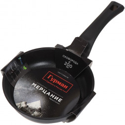 Сковорода ГУРМАН ГМ2001 ЧА 20 см (334185)