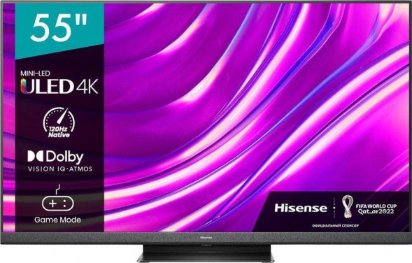 OLED&amp;QLED&amp;NANO ТЕЛЕВИЗОРЫ HISENSE 55U8HQ 4K SMART
