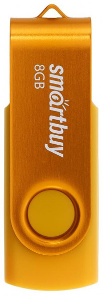 USB-флэш SMARTBUY (SB008GB2TWY) UFD 2.0 008GB Twist Yellow желтый