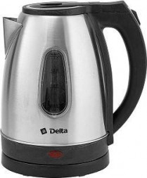 Чайник DELTA DL-1114 нерж. с серым