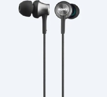 Наушники SONY MDR-EX450/H Цвет Серый