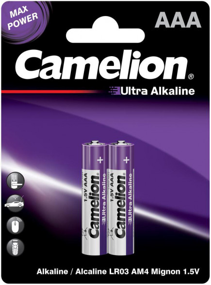 Батарейки CAMELION (14983) Ultra BL-2 LR03