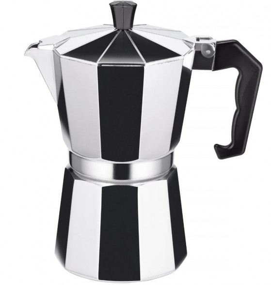 Кофеварка гейзерная TECO TC-401-6 CUPS (300 мл) сталь