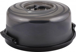 Крышка для СВЧ SUGAR&SPICE SE229111032 Vanilla с паровыпускным клапаном d250 с поддоном серый прозрачный