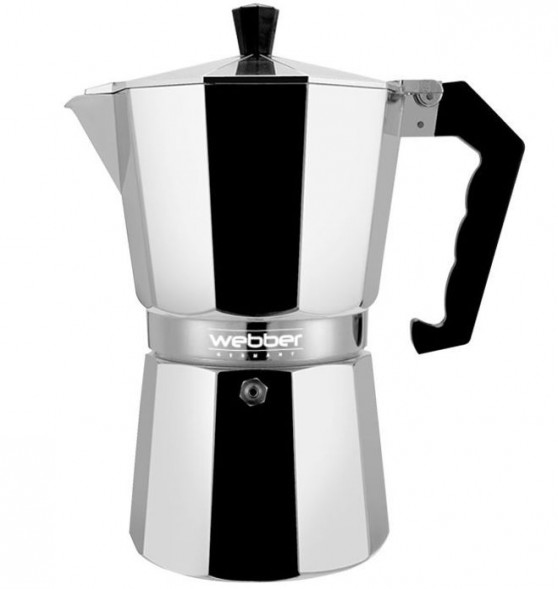 Гейзерная кофеварка WEBBER BE-0123,450мл