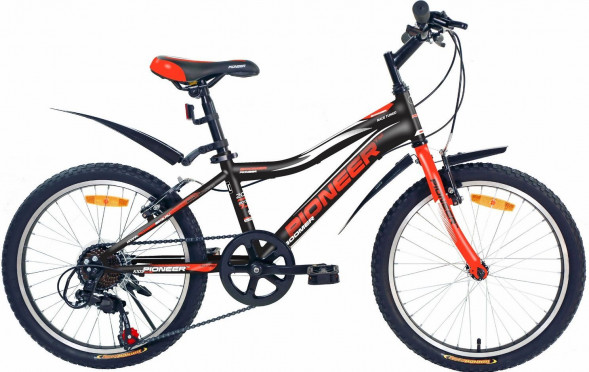 Велосипед PIONEER BOOMER 20&quot;/11&quot; black-red-white