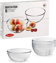 PASABAHCE 10341B (Набор салат. Инвитейшн (6пр.) 10341 (13см) 1/8шт.) 44742